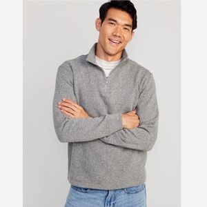 Men's Quarter-Zip Knit Sweater - Old Navy